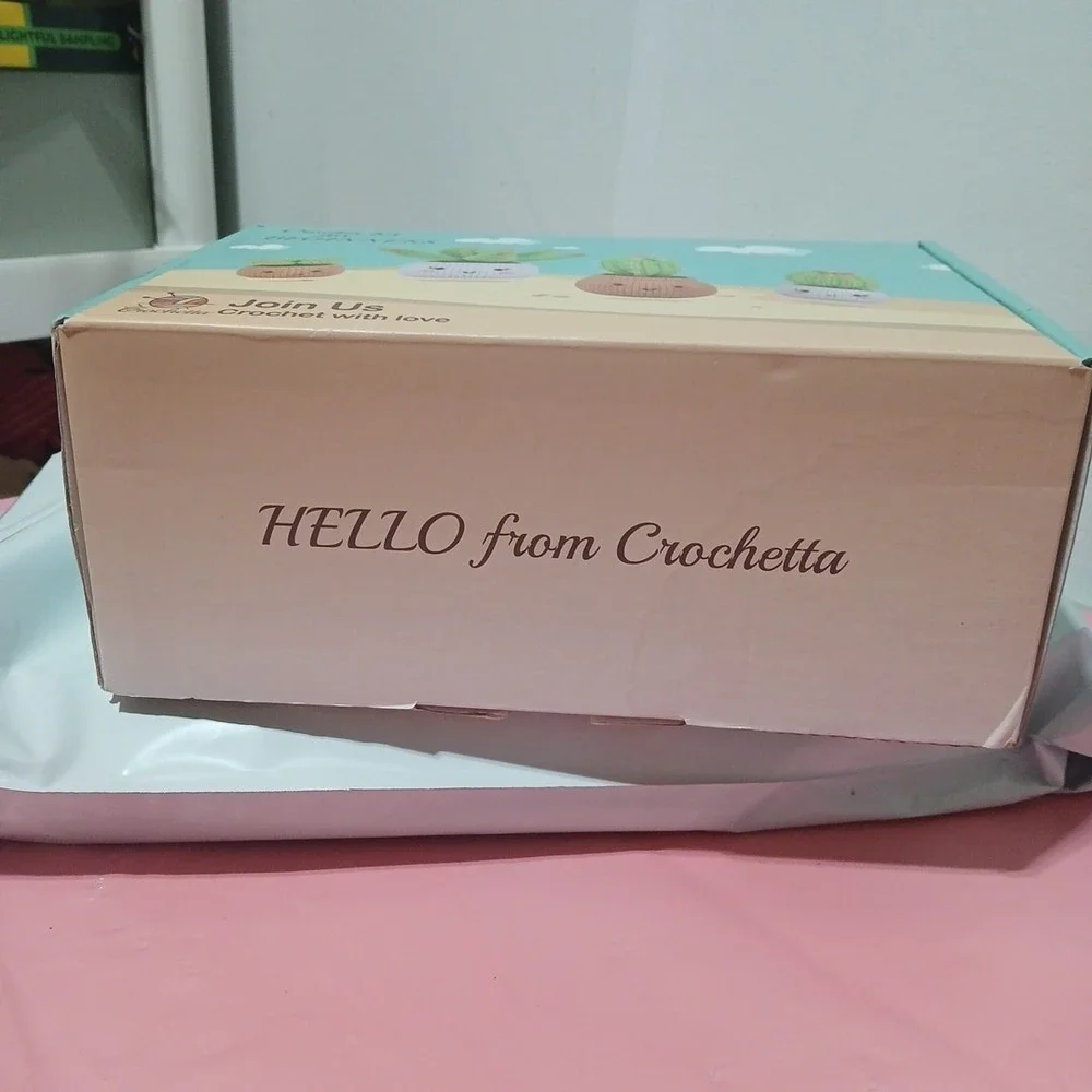 Crochetta Crochet Kit For Beginners Succulents And Cactus New!